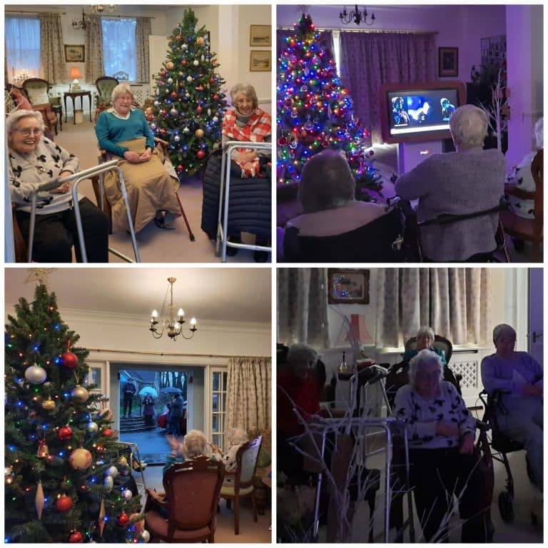 Care Home Residents in Warminster Enjoy Outdoor Christmas Carols - Wren ...